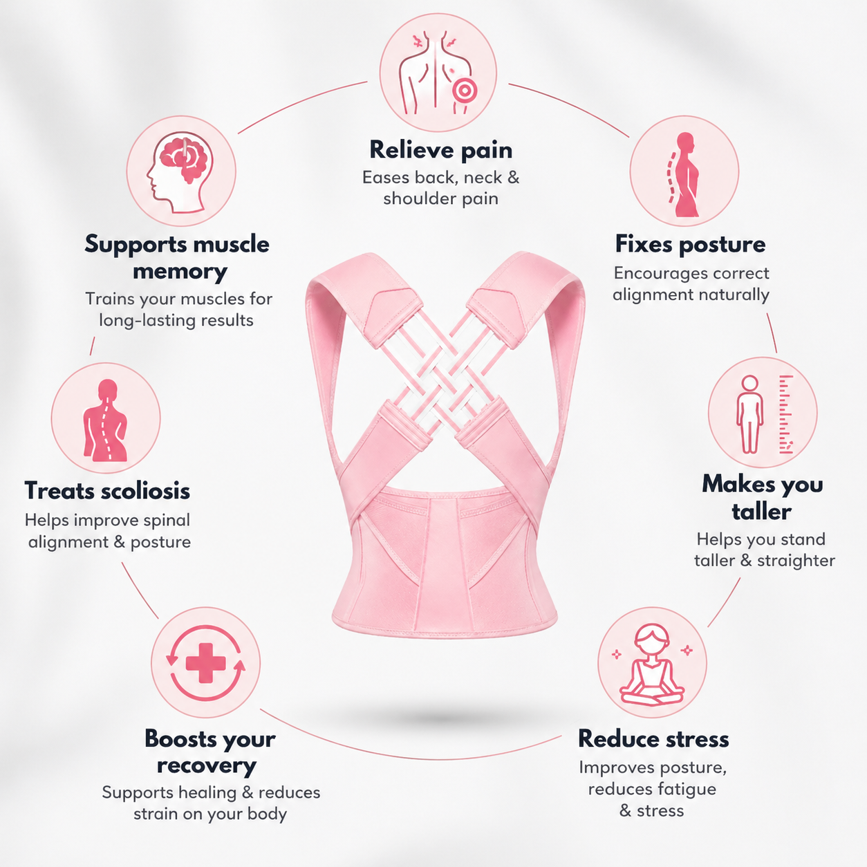 Instant Posture Corrector by Clarico